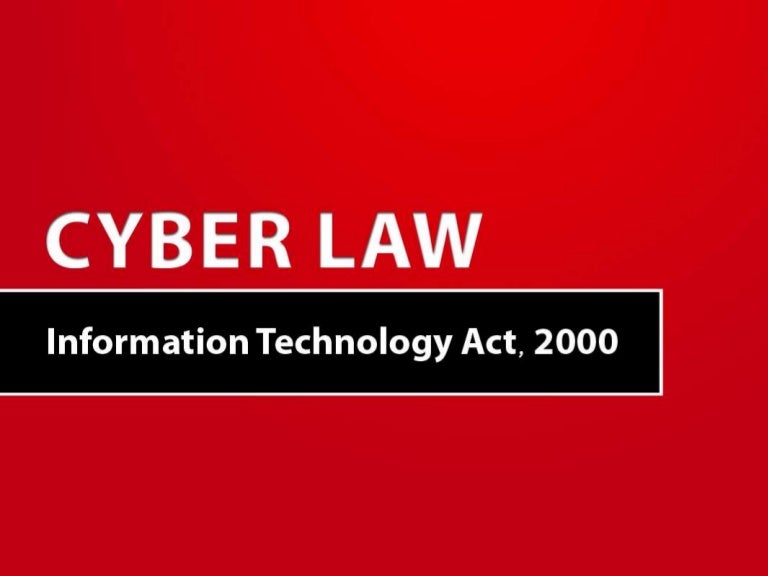 Indian Cyber Law Pdf